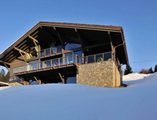 Chalet dans les Alpes